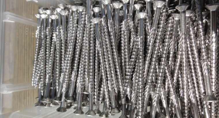 DECKING SCREWS 10G-9 x 90mm 304 S/S (QTY 500pcs)