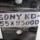 STAND for SONY KD-55X9300D with Screws