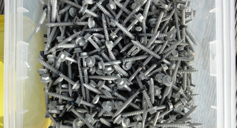 TYPE 17 ROOFING SCREWS – 12G-11x 65mm (1000pcs)