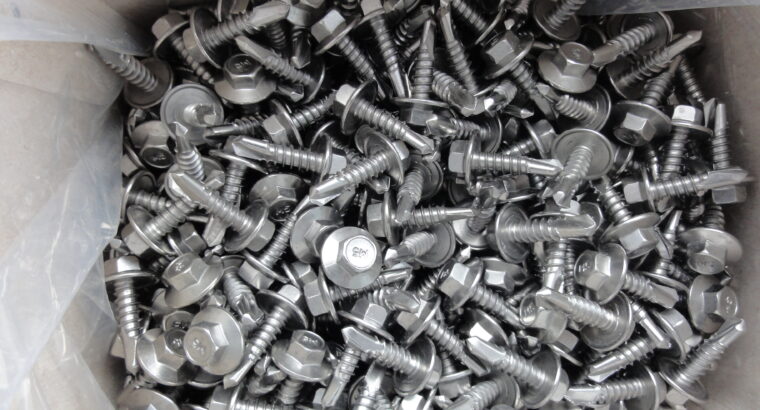 SELF DRILLING SCREWS STAINLESS STEEL 12G-14 x 20mm