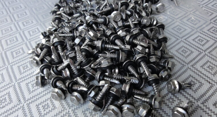 SELF DRILLING SCREWS STAINLESS STEEL 10G-16 x 16mm