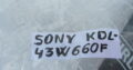 STAND for SONY KDL-43W660F with Screws