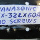 STAND for Panasonic TX-32LX60A with SCREWS