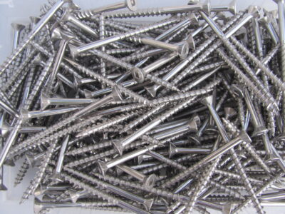 CHIPBOARD SCREWS 10G-10 x 75mm 304 S/S(QTY 300pcs)