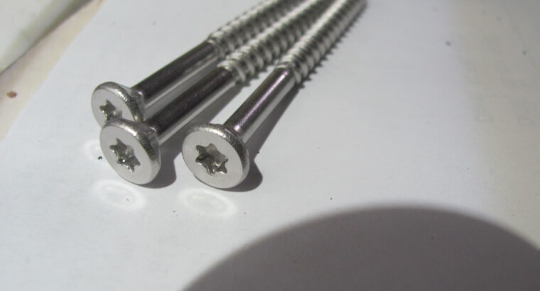 DECKING SCREWS 10G-10 x 65mm 316 S/S (QTY 500pcs)