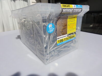 DECKING SCREWS 12G-11x75mm 304 S/S (QTY 500pcs)