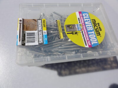 DECKING SCREWS 12G-11x75mm 304 S/S (QTY 500pcs)