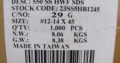 SELF DRILLING SCREWS S/S550 12G-14x45mm(100pcs)
