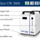 Mini industrial chiller unit CW 3000 for CO2 Laser