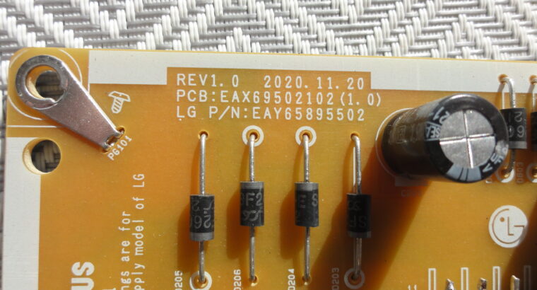 POWER BOARD EAX69502102(1.0) for LG 43UP8150PVB