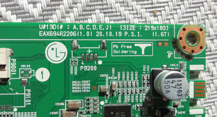 MAIN BOARD EAX69462206(1.0) for LG 43UP8150PVB