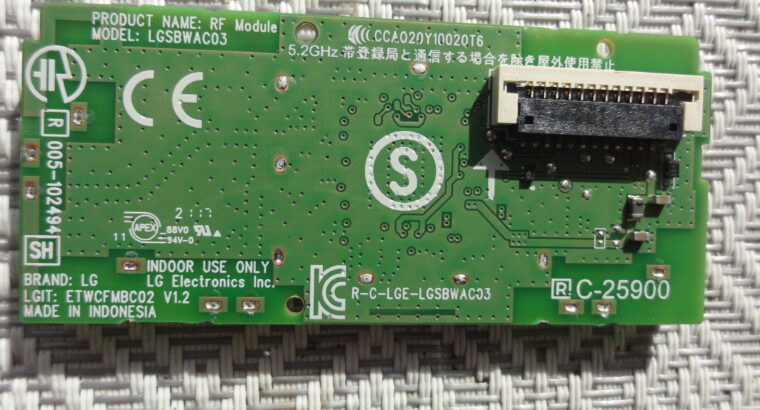 RF Module LGSBWAC03 ETWCFMBC02 for LG 43UP8150PVB