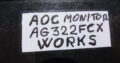 POWER SUPPLY for Monitor AOC AG322FCX ORIGINAL