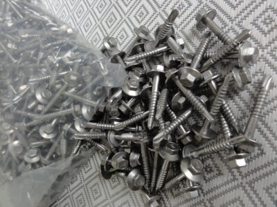 SELF DRILLING SCREWS STAINLESS STEEL 12G-14x35mm