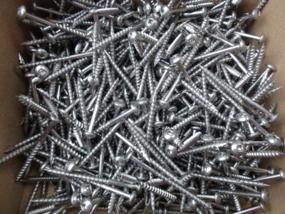 CHIPBOARD s/s 304 SCREWS 10G-10 x 65mm (500pcs)