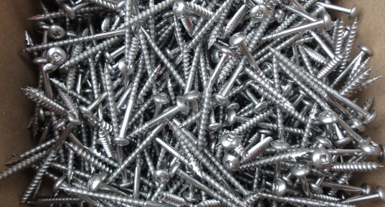 CHIPBOARD s/s 304 SCREWS 10G-10 x 65mm (500pcs)