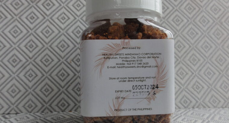 100% ORGANIC COCO SUGAR GRANULES 200 grams