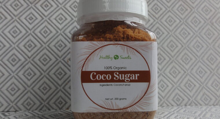 100% ORGANIC COCONUT SUGAR 200 grams