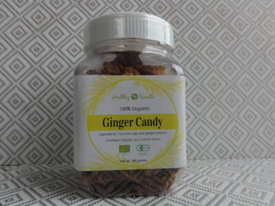 100% ORGANIC GINGER CANDY 200 grams