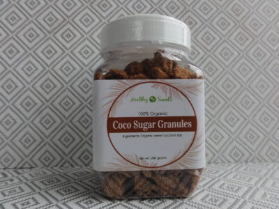 100% ORGANIC COCO SUGAR GRANULES 200 grams