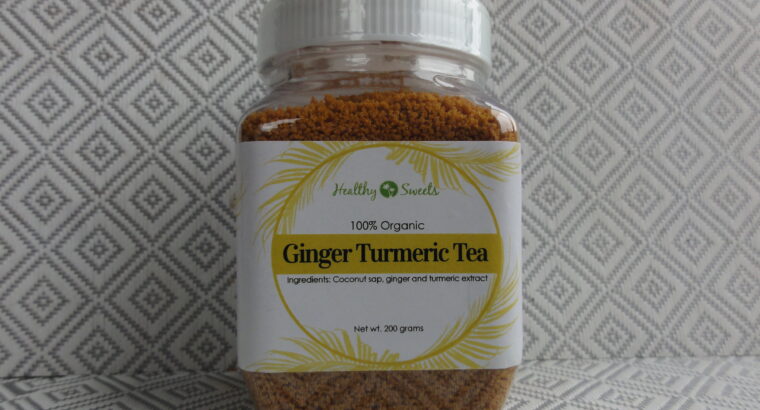 100% ORGANIC GINGER TURMERIC TEA 200 grams
