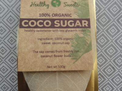 100% ORGANIC COCONUT SUGAR 500 grams