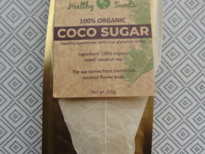 100% ORGANIC COCONUT SUGAR 250 grams