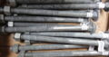 M16 x 260mm GALVANIZED MUSHROOM HEAD + NUT