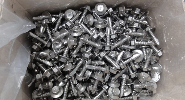SELF DRILLING SCREWS 12G-14x20mm S/S (QTY 100pcs)