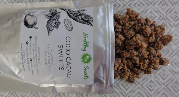 ORGANIC PURE COCO CACAO SWEETS 150gr