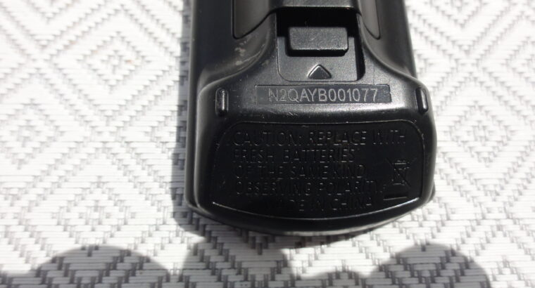 Panasonic Blu Ray Recorder Remote – N2QAYB001077