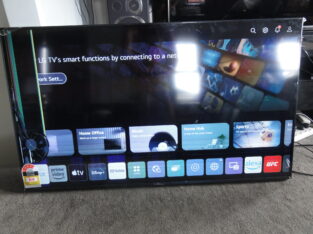 BROKEN SCREEN TV LG 55UR81006LJ WORKS