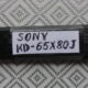 TV STAND(LEGS) for SONY KD-65X80J