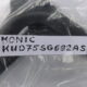 Stand(LEGS) for KONIC KUD75SG692AS without SCREWS