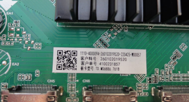 MAIN BOARD TD.MS6886.761 for KONIC KUD75SG692A