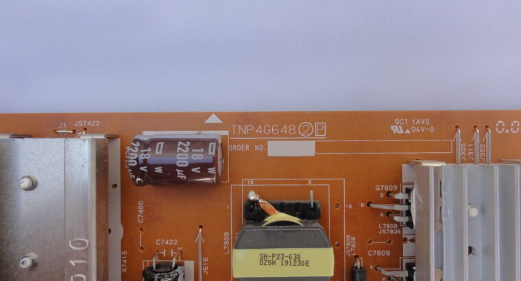 POWER BOARD TNP4G648 for TV PANASONIC TH-58HX700Z