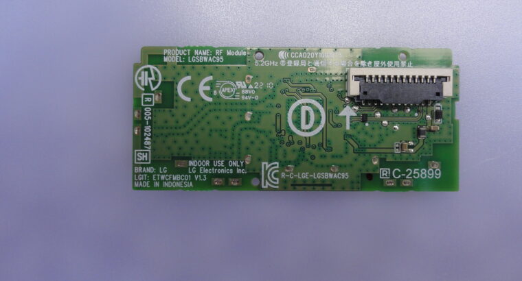 WIFI MODULE LGSBWAC95 for LG 65QNED916QA