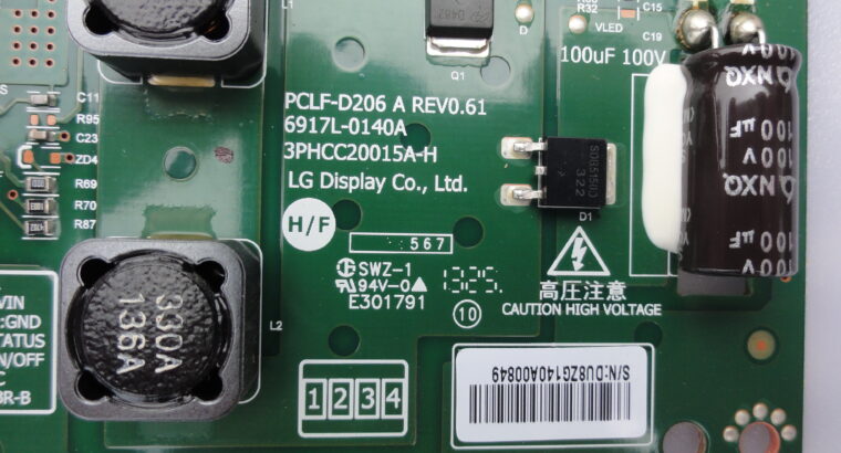 LED DRIVER PCLF-D206 for TV PANASONIC TH-L42ET60Z
