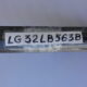 STAND(LEGS) for LG 32LB563B with Screws