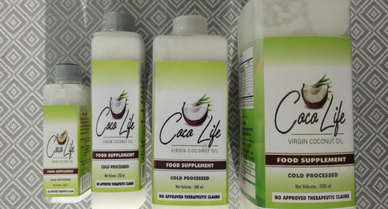 COLD PRESSED ORGANIC VIRGIN COCONUT OIL – 250mL