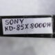TV STAND(FEET) for SONY KD-85X8000H