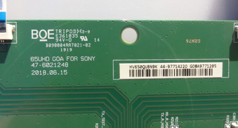 T-CON BOARD HV650QUBN9K for TV SONY KD-65X8000G