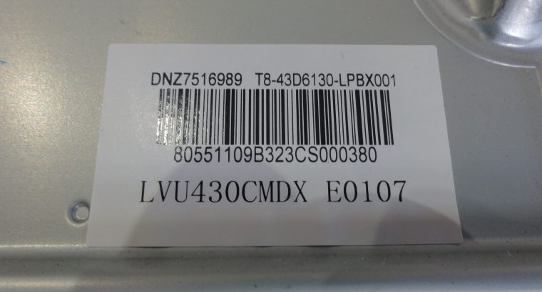 MAIN BOARD TD.RT2851M.783(T) PANASONIC TN-43W70AGZ