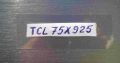 STAND(LEGS) for TV TCL 75X925 with Screws