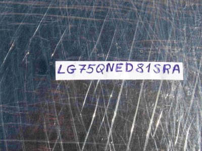 Stand for TV LG 75QNED81SRA with SCREWS