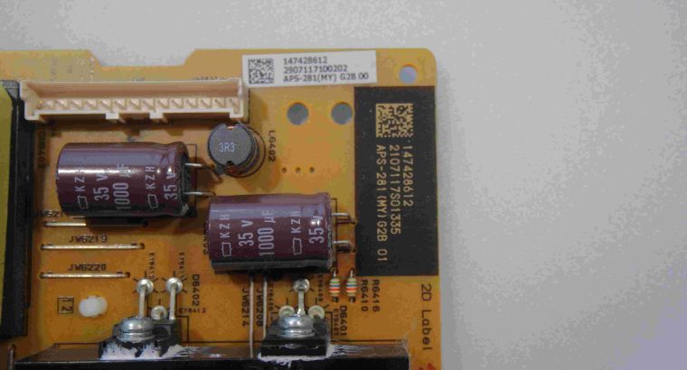 POWER BOARD APS-281 1-732-411-1 TV SONY KDL40CX520