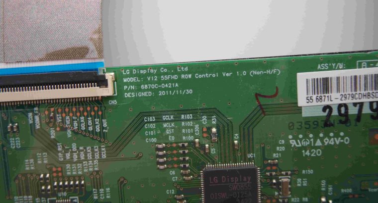 T-CON BOARD V12 55FHD ROW for JVC LT-55N540Z