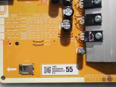 POWER BOARD BN44-00939A for SAMSUNG QA55Q7FNAS