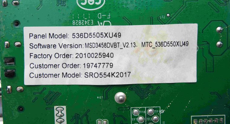 MAIN BOARD MS34580-ZC01-01 for VEON SRO554K2017