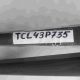 STAND(FEET) for TV TCL 43P735 with Screws